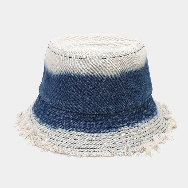 Wholesale Cotton Washed Vintage Denim Bucket Hat